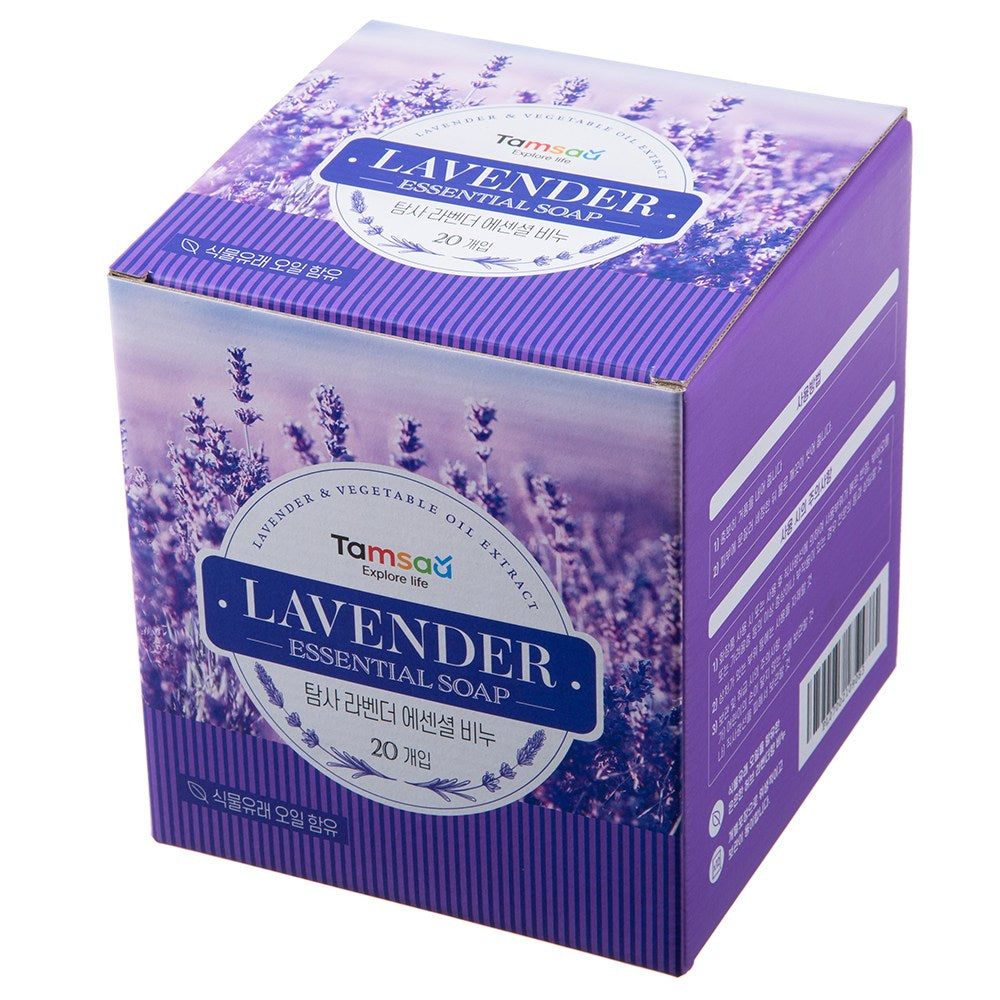 Tamsa Lavender Essential Soap 90g, 20 Bars