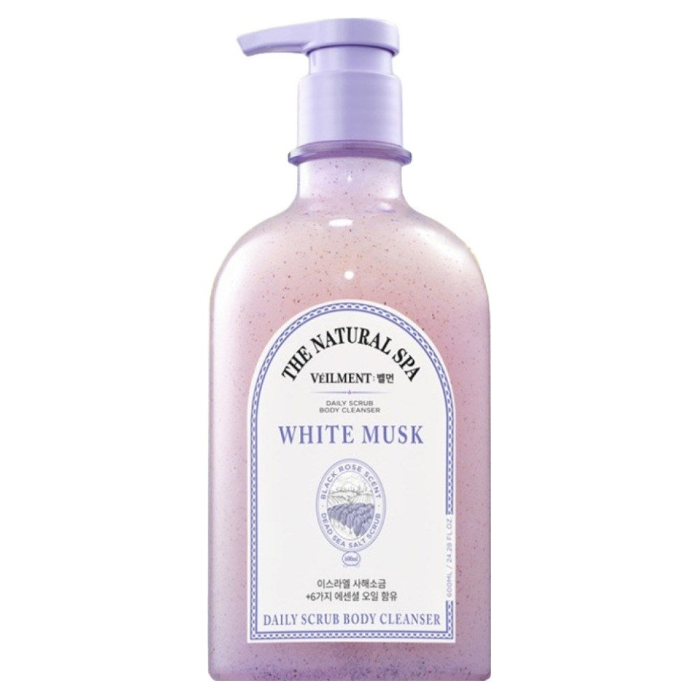 Bellmen Spa Mildly Acidic Perfume Scrub Body Wash White Musk, 600g