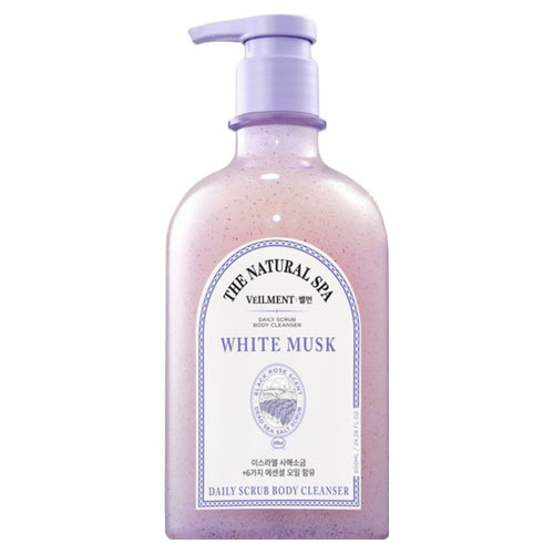 Bellmen Spa Mildly Acidic Perfume Scrub Body Wash White Musk, 600g