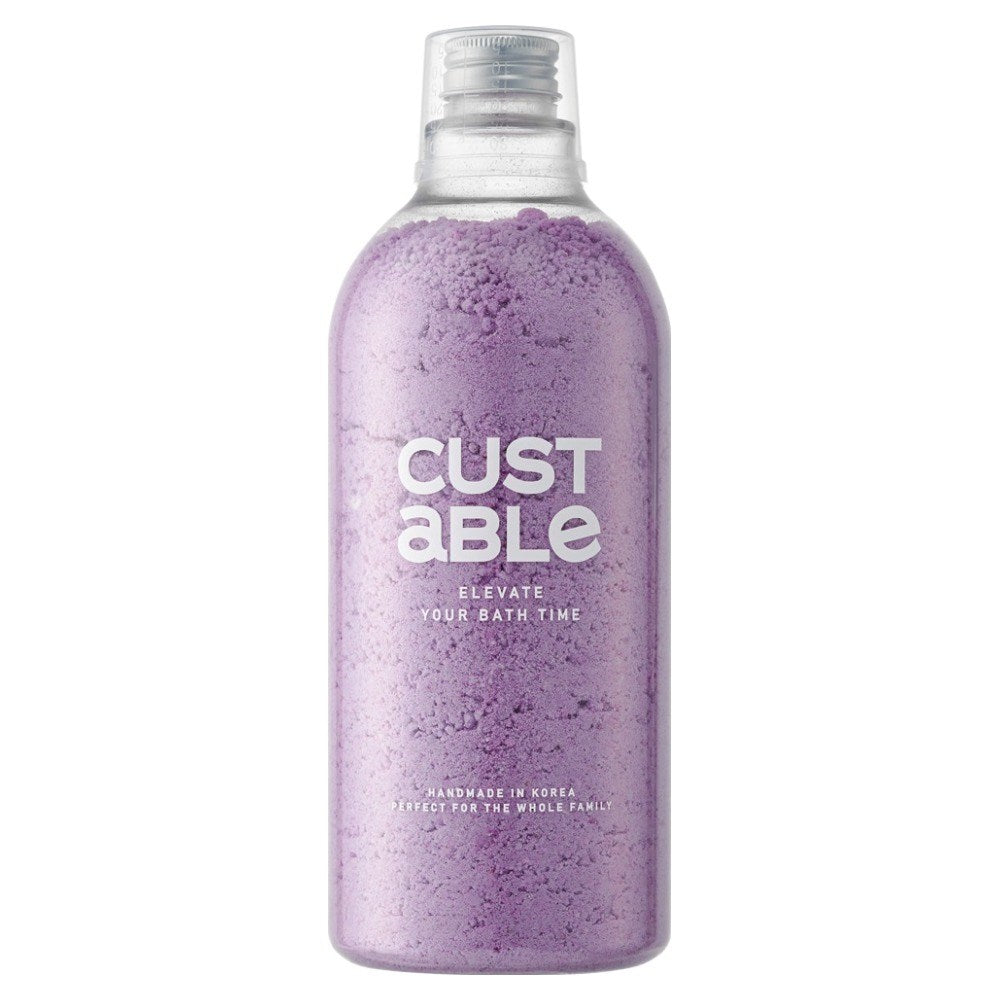Bubble Bath Powder Purple Berry Peach Vanilla Scent 1L