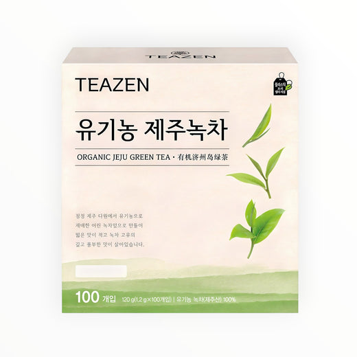 Jeju Stone-Milled Green Tea Powder - Korean wellness product image 1