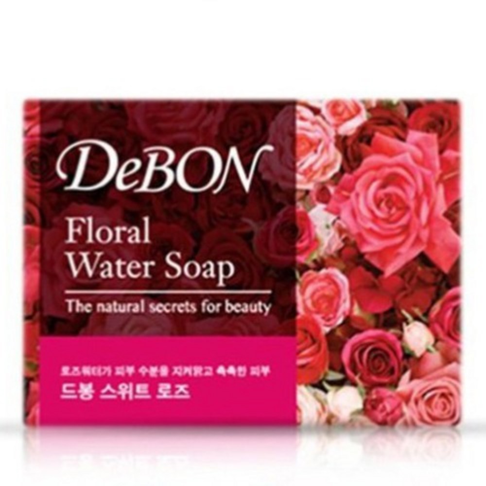 DeBong Sweet Rose Soap, 100g, 24 Bars