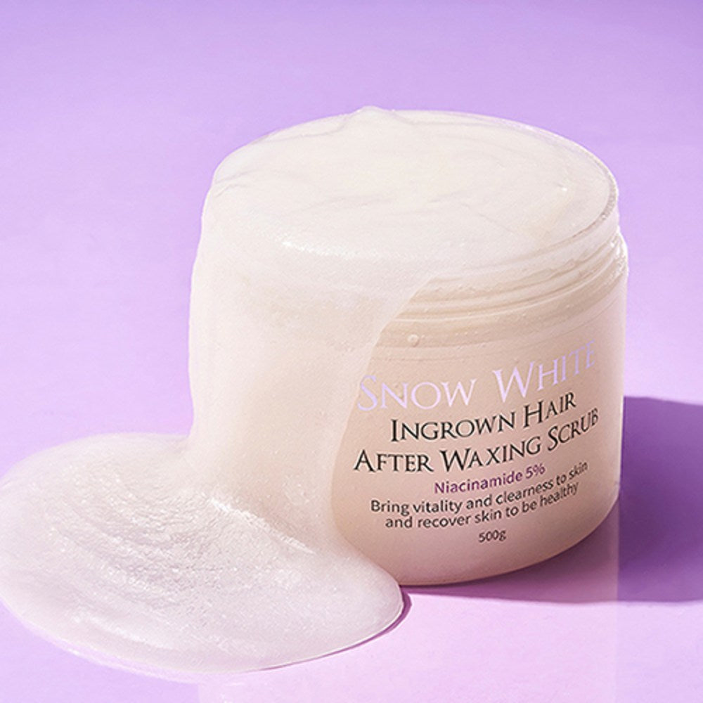 Beauty Recipe Snow White Ingrown Hair After Waxing Scrub, 500g