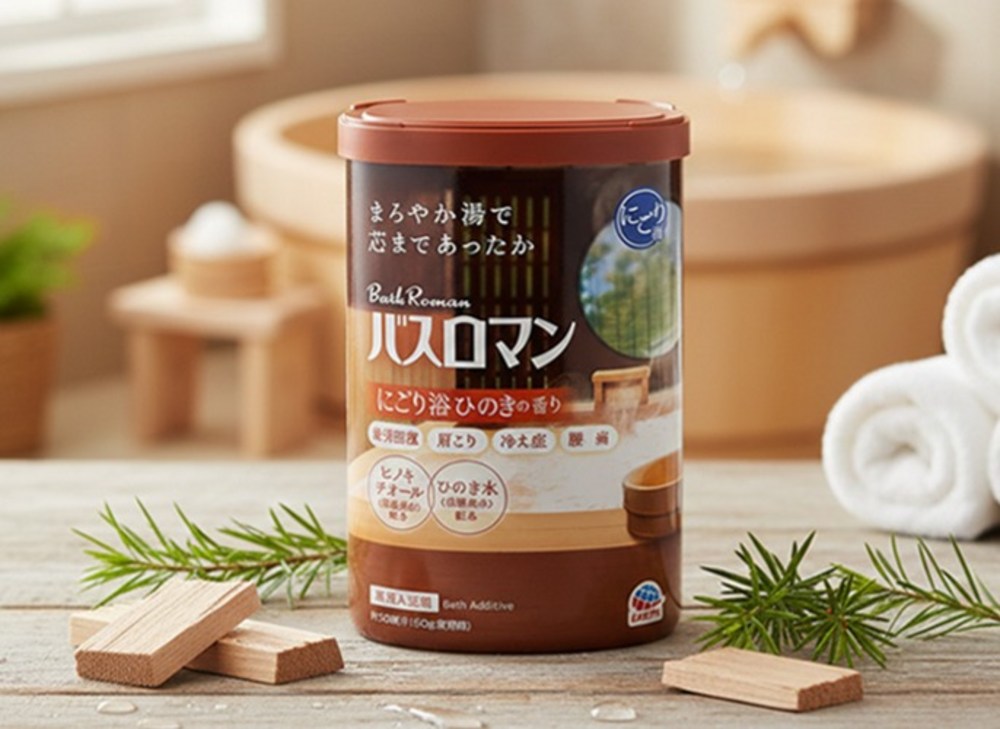 Bathromang Hinoki Bath Additive 600g