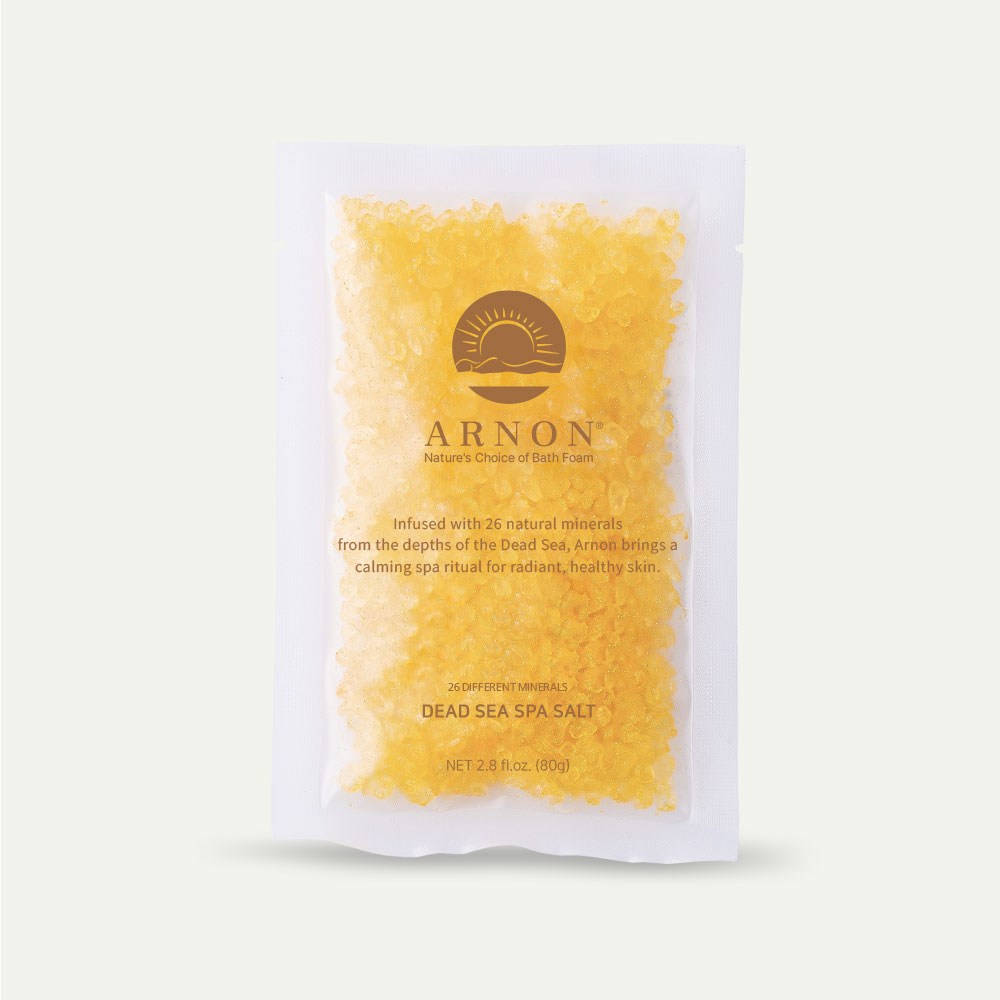 Arnon Dead Sea Salt Bath Set 6 Varieties 80g Each