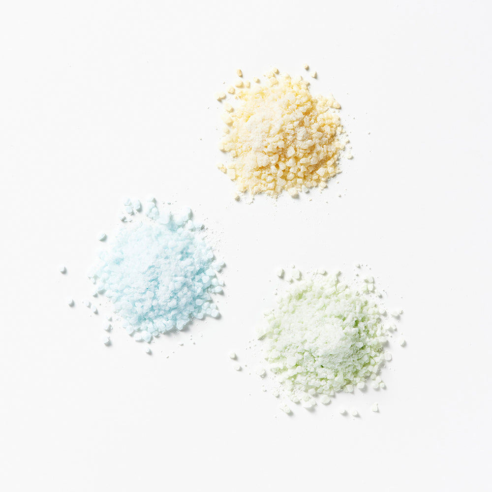 Round Around Scented Bath and Scrub Salt 30g 3 Pack 3 Types