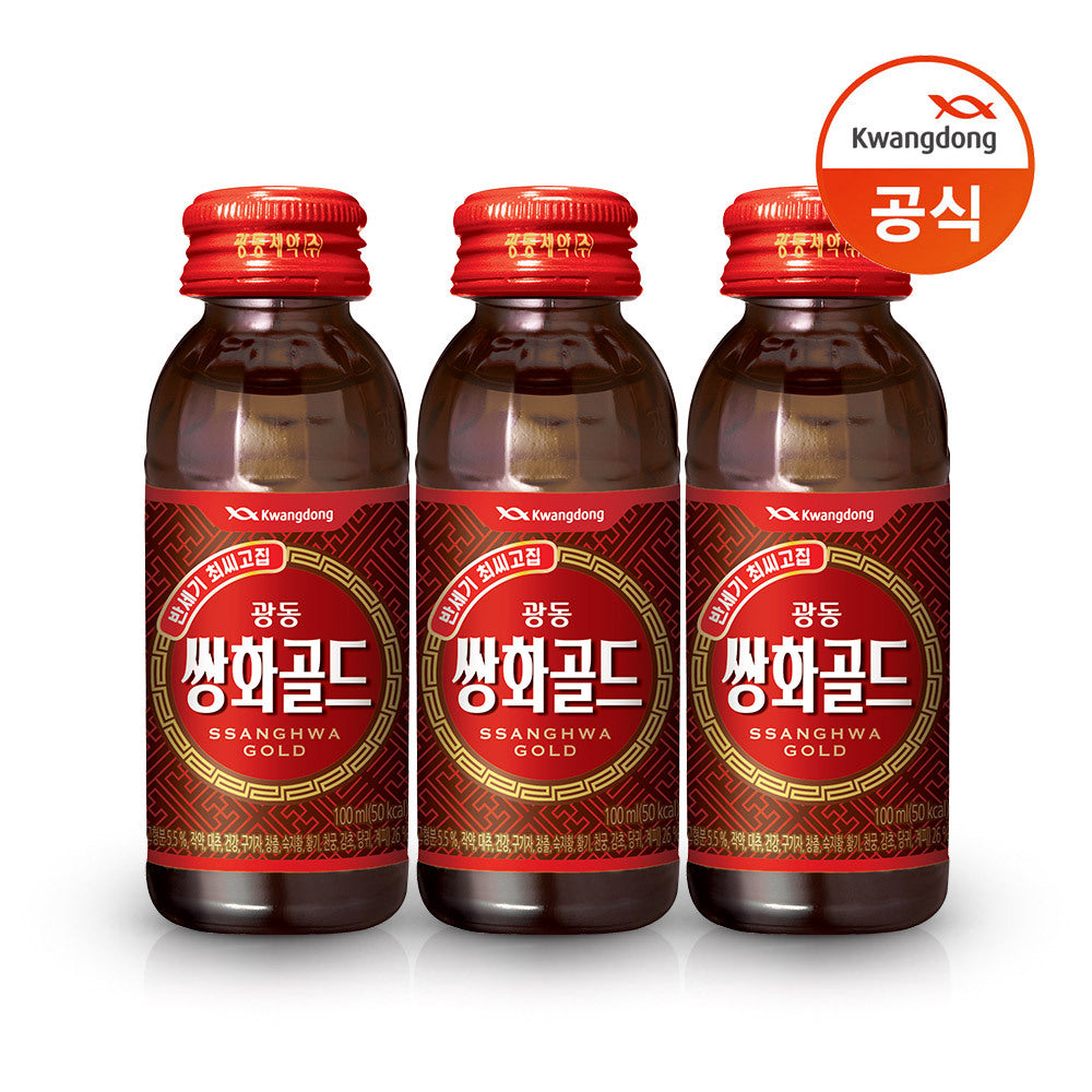 Kwangdong Ssanghwa Gold Drink — 30 Bottles