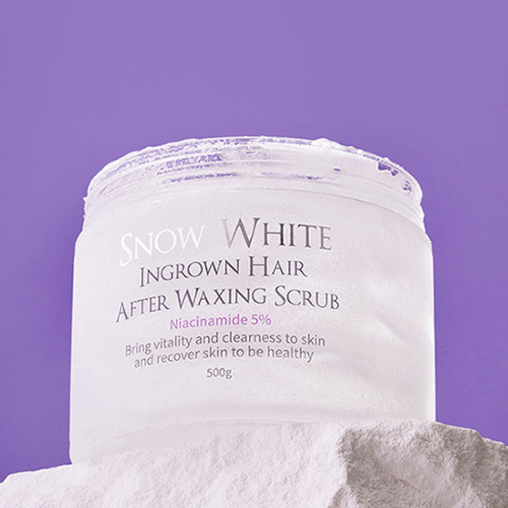 Beauty Recipe Snow White Ingrown Hair After Waxing Scrub, 500g