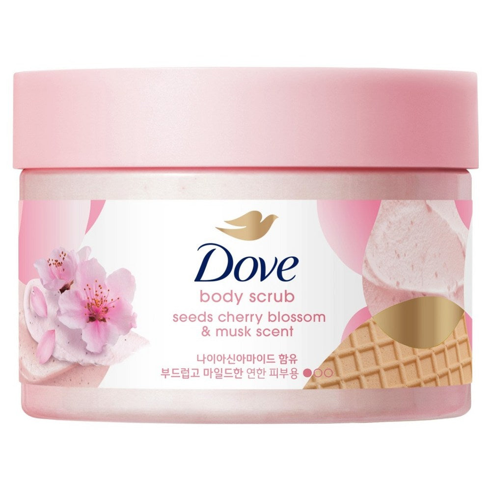 Dove Body Scrub Cherry Blossom and Musk 298g