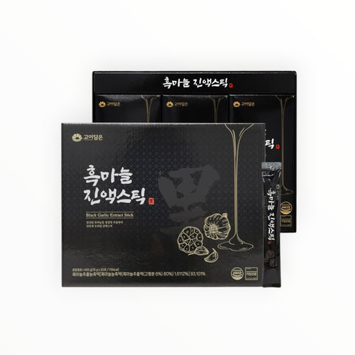 Black Garlic Extract — 30 Stick Packs - Korean wellness product image 1