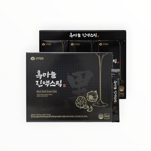 Black Garlic Extract — 30 Stick Packs - Korean wellness product image 1