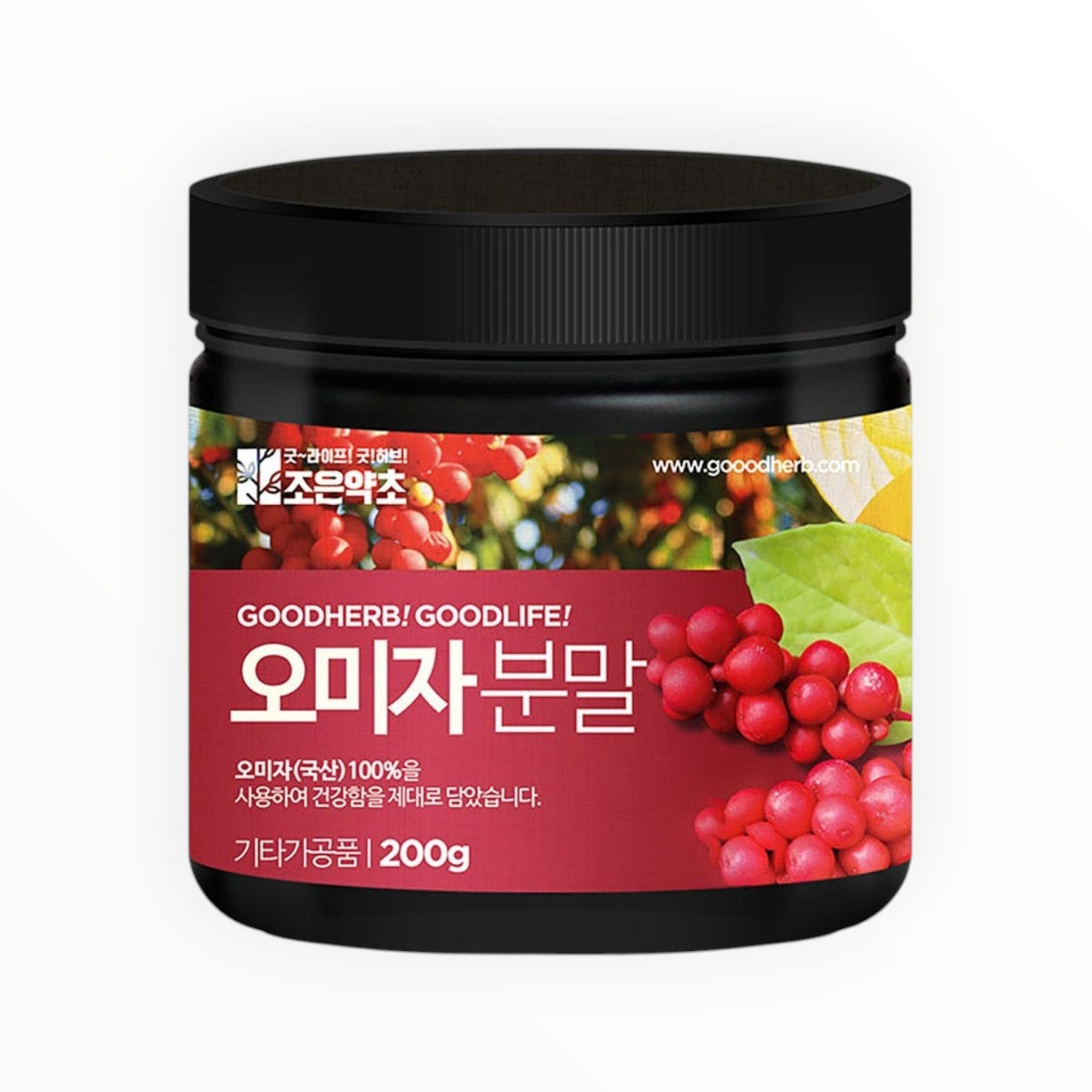 Omija Berry Powder — 200 g - Korean wellness product image 1