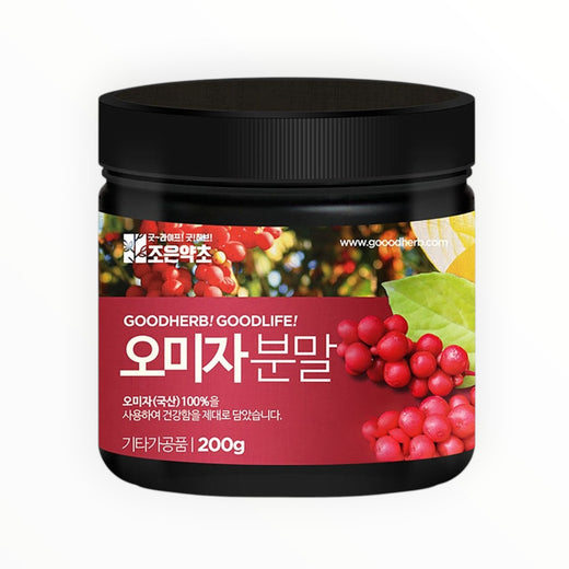 Omija Berry Powder — 200 g - Korean wellness product image 1