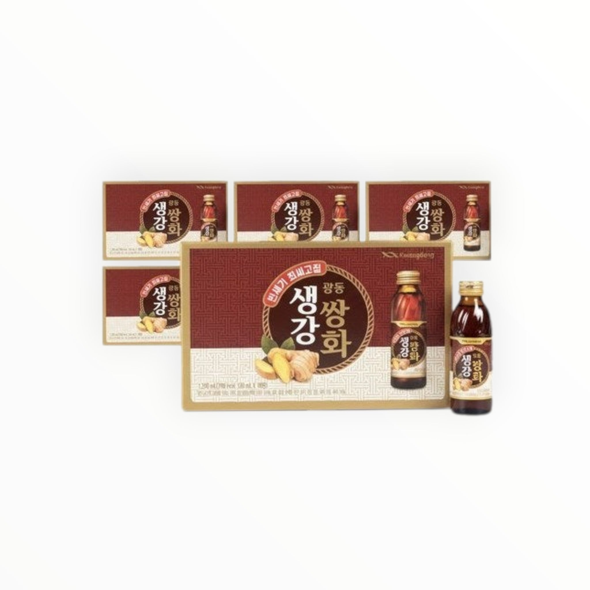 SOLENAH Korean Wellness Ssanghwa Tonic 20 bottles, a traditional herbal drink with ginger and cinnamon.